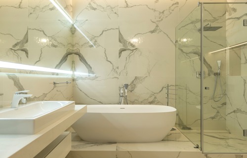 Services bathroom